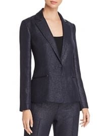 Elie Tahari Monet Metallic Blazer at Bloomingdales